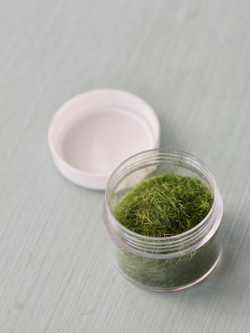 Флок зеленый ворсистый для имитации травы