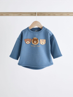 Толстовка и легинсы в комплекте для малышей Next Q96-913, Темно-синий