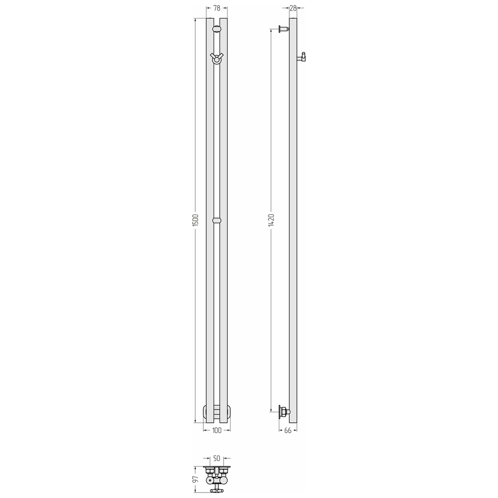 Сунержа Нюанс PRO 1500х50