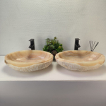 Раковина из оникса ПАРА! Oval Marmo Yellow OO-62705 58*38*15 0102