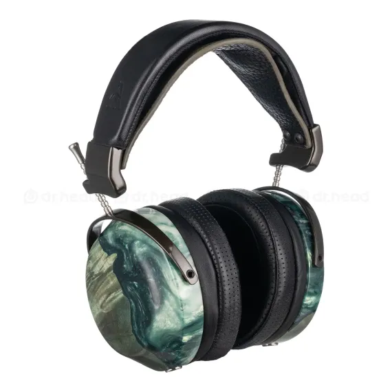 ZMF Atrium Closed LTD Green Ish Steel 4-pin xlr ofc cable + 6.35mm