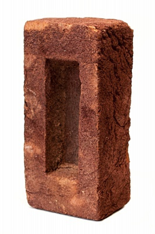 Кирпич облицовочный ручной формовки "Рубин" WDF М-125