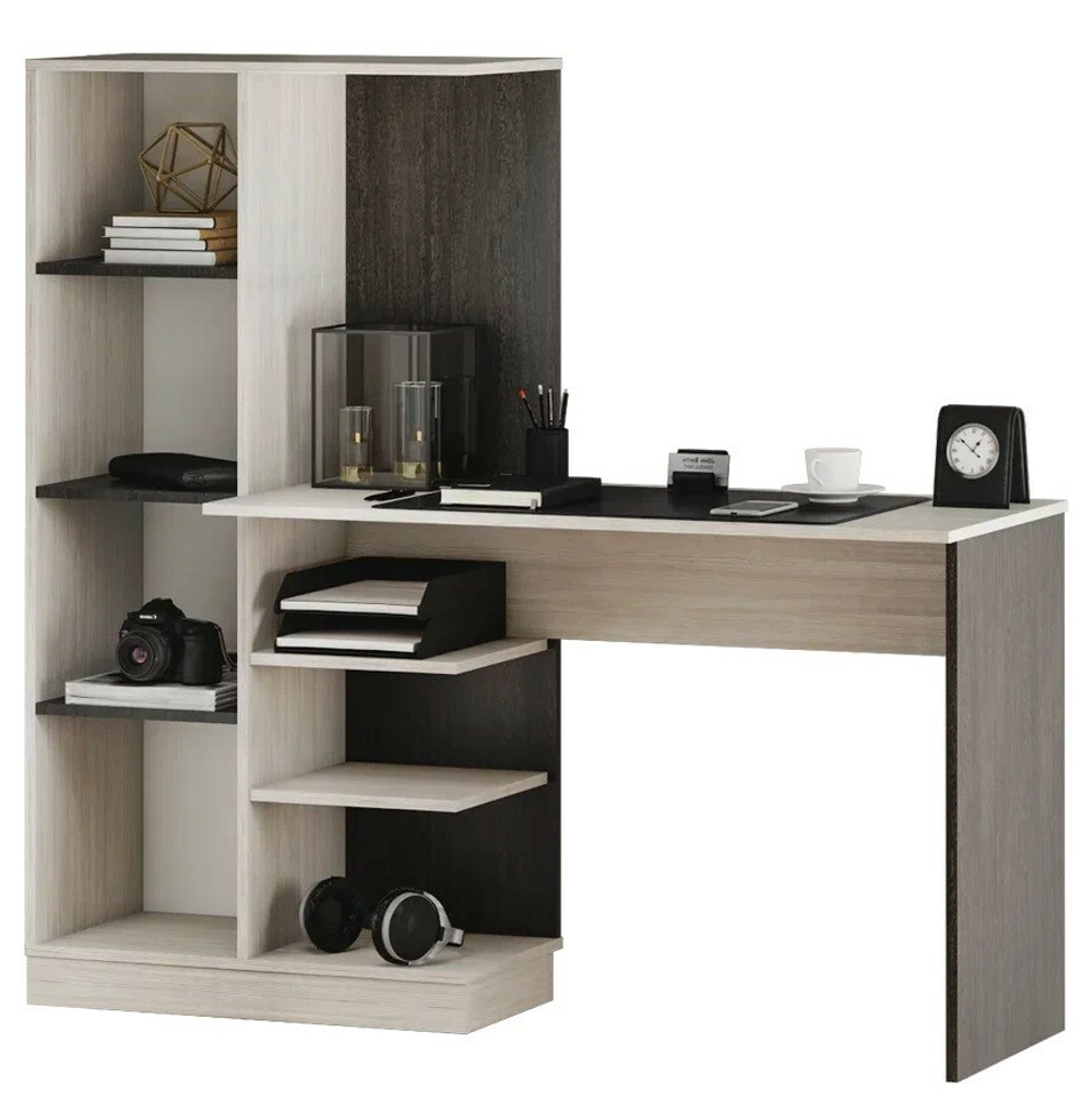 Стол компьютерный Бейсик, венге/лоредо