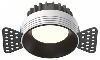 Встраиваемый светильник Maytoni Technical Okno DL055-8W3-4-6K-TRS-B