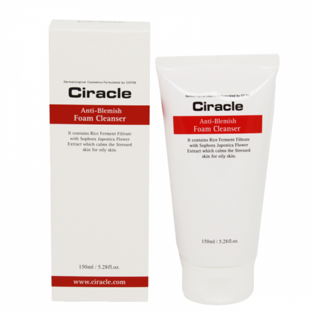 Пенка для умывания для жирной кожи Ciracle Anti-acne anti-blemish Foam Cleanser 150 мл