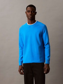 Свитер Calvin Klein Tech Knit Crewneck Sweater French Blue