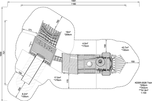 Игровая конструкция Паровоз