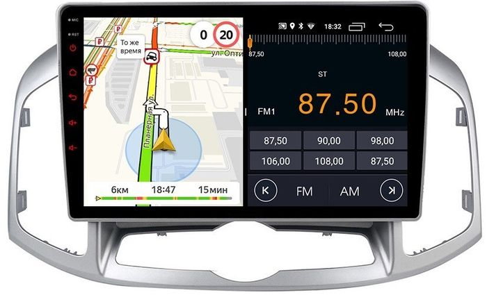 Магнитола для Chevrolet Captiva 2011-2015 - Parafar PF046FHD на Android 13, CarPlay, 4G SIM-слот