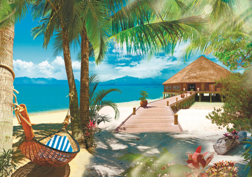 Пляж №2 Фотообои и Фрески ручной работы