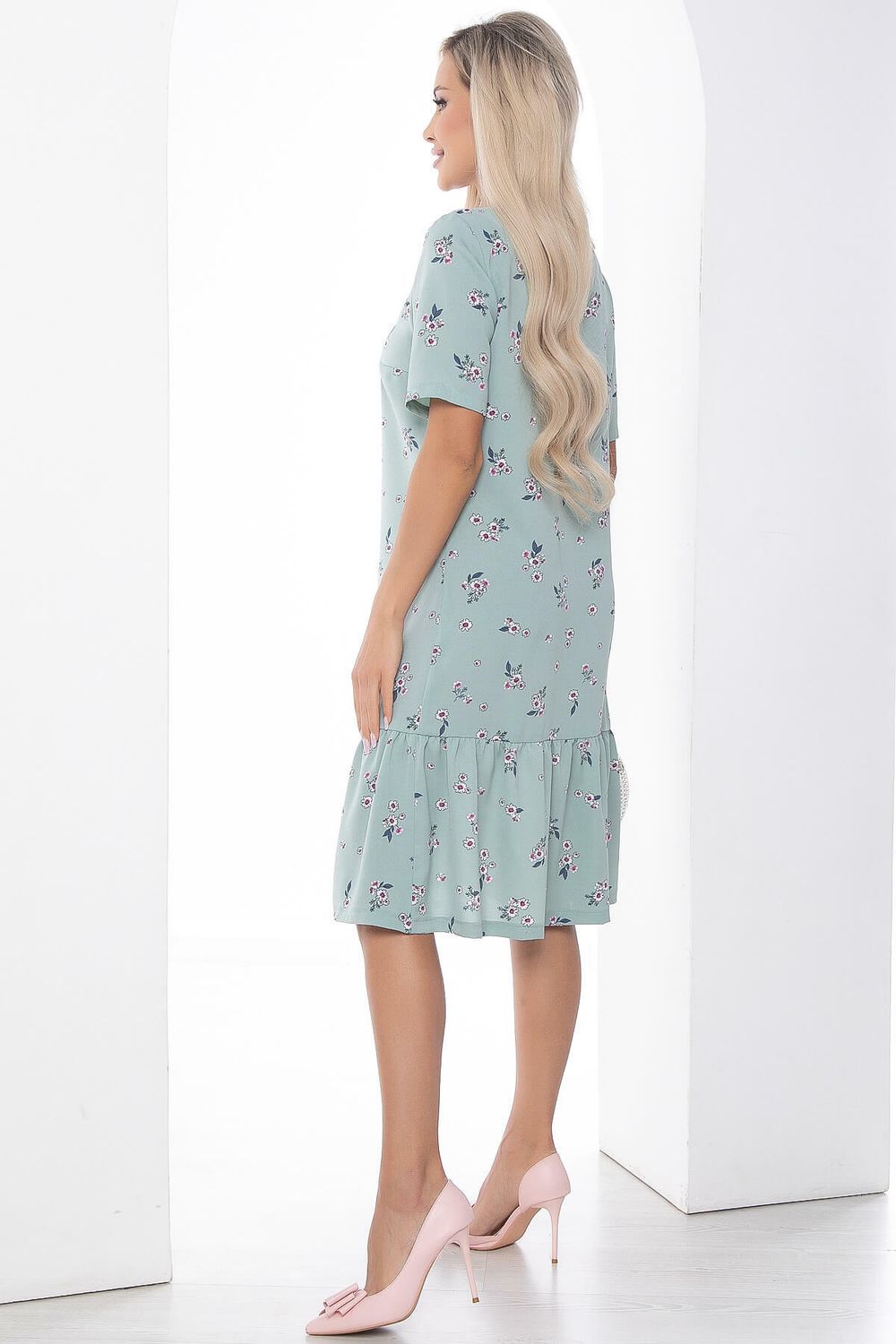 Платье "Эжени" (мята) П8991 LT Collection