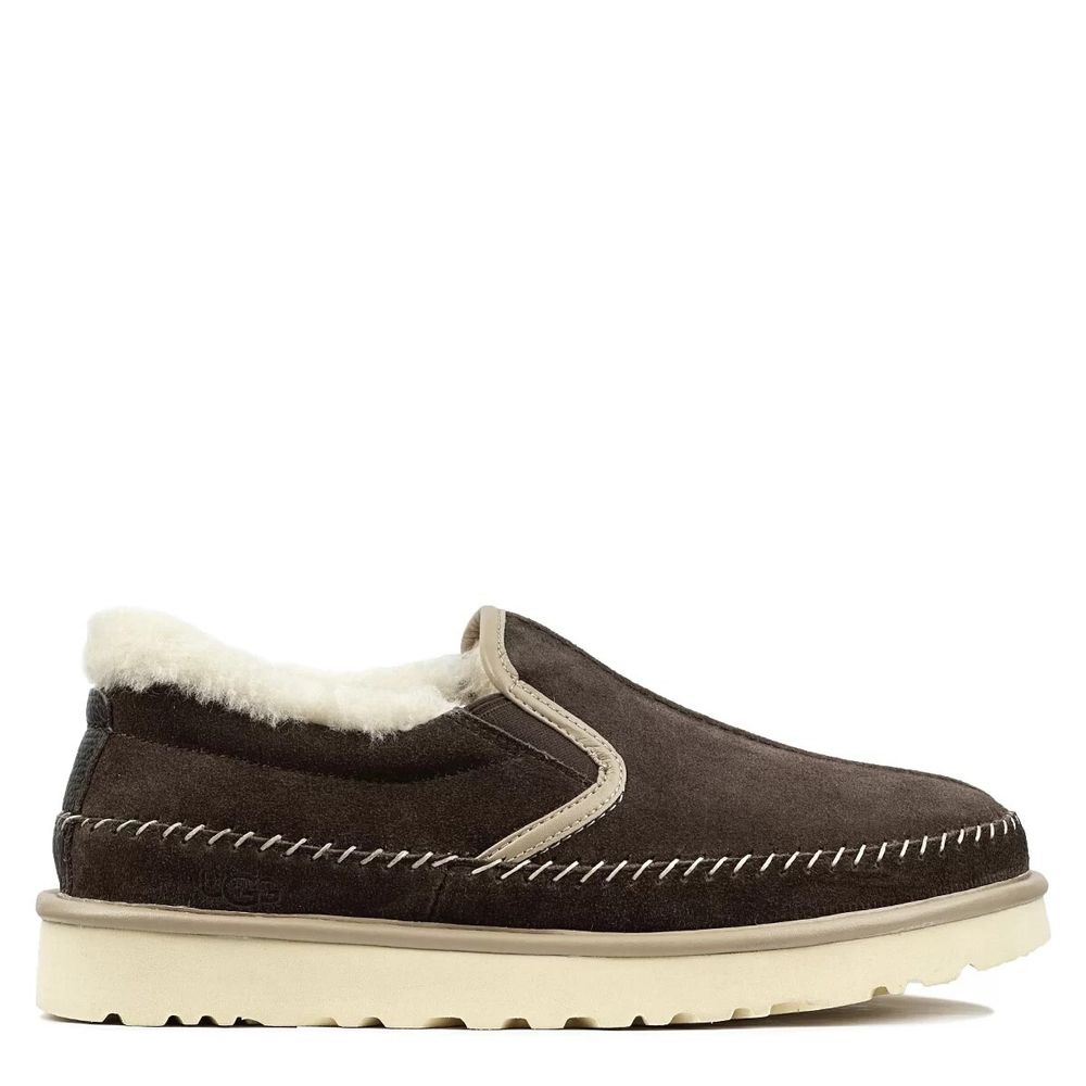 Угги UGG Mens Stitch Slip On Chocolate