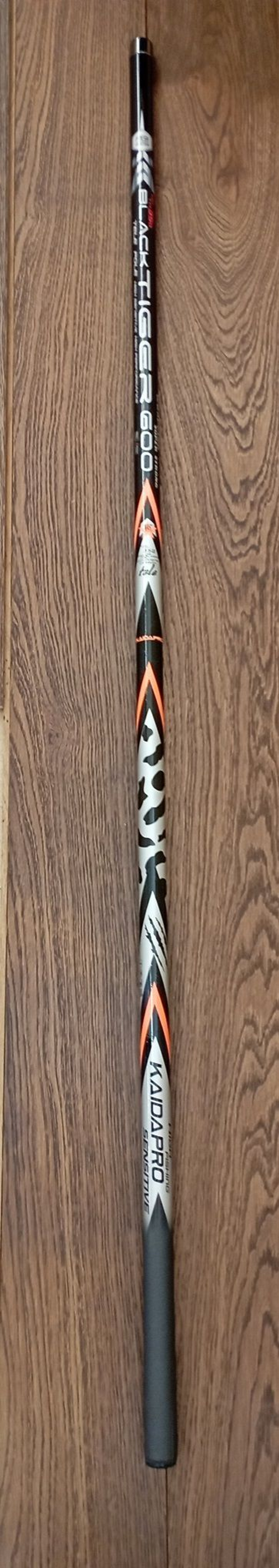 Удилище без колец Kaida Black Tiger тест до 35 гр длина 6 метров