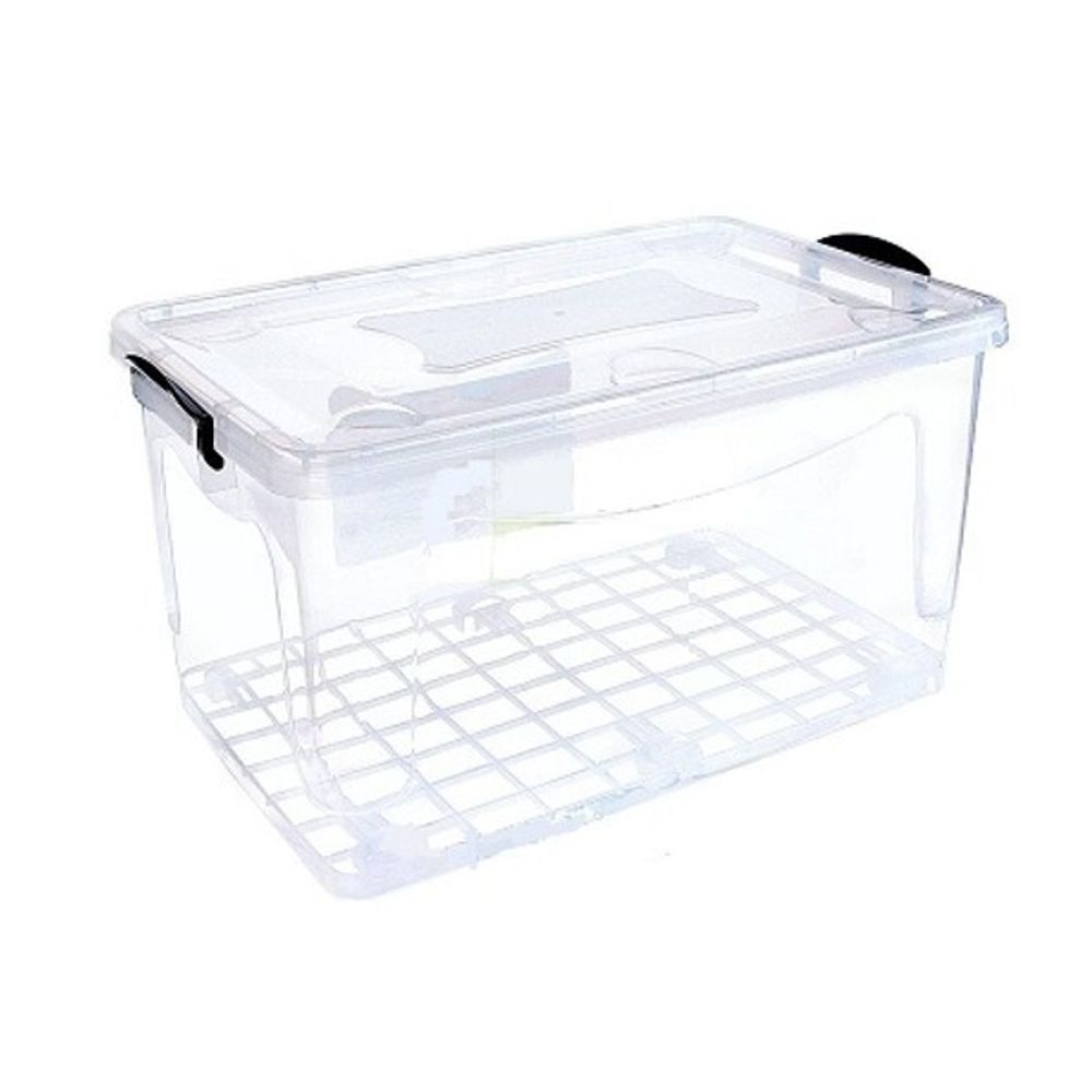 Контейнер пищевой прямоугольный (прозрачн) № 6 (35 л) 500*310*280