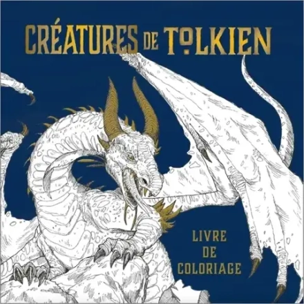 Hachette раскраска по номерам Créatures de Tolkien - Livre de coloriage