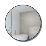 Зеркало настенное Cirko D50 см чёрное, Umbra
