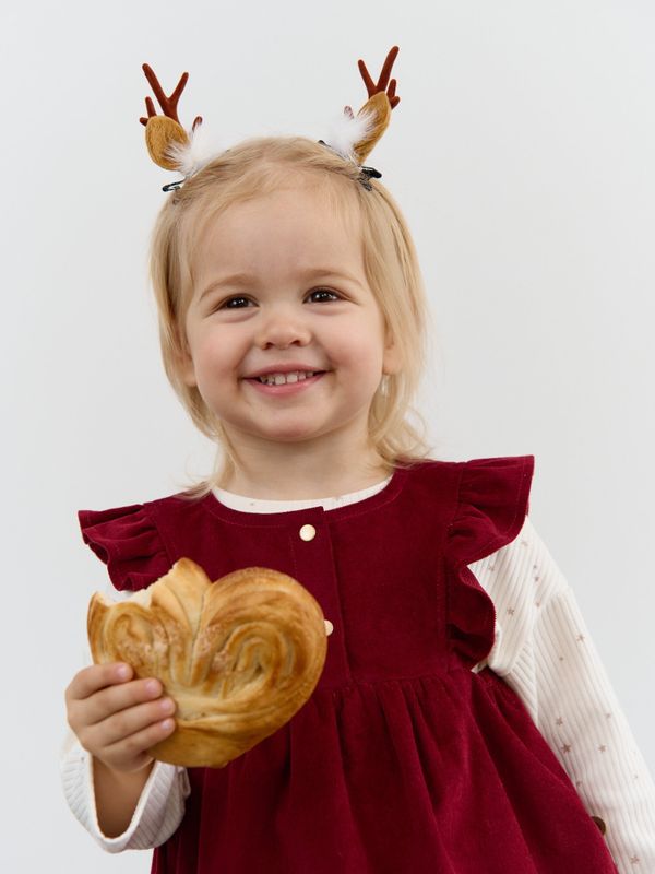 Сарафан вельветовый с крылышками 