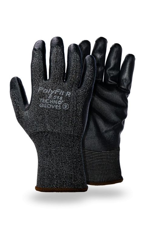 Перчатки защитные PolyFit R (Поли Фит Р) с полиуретановым покрытием ладони, арт. 8.518