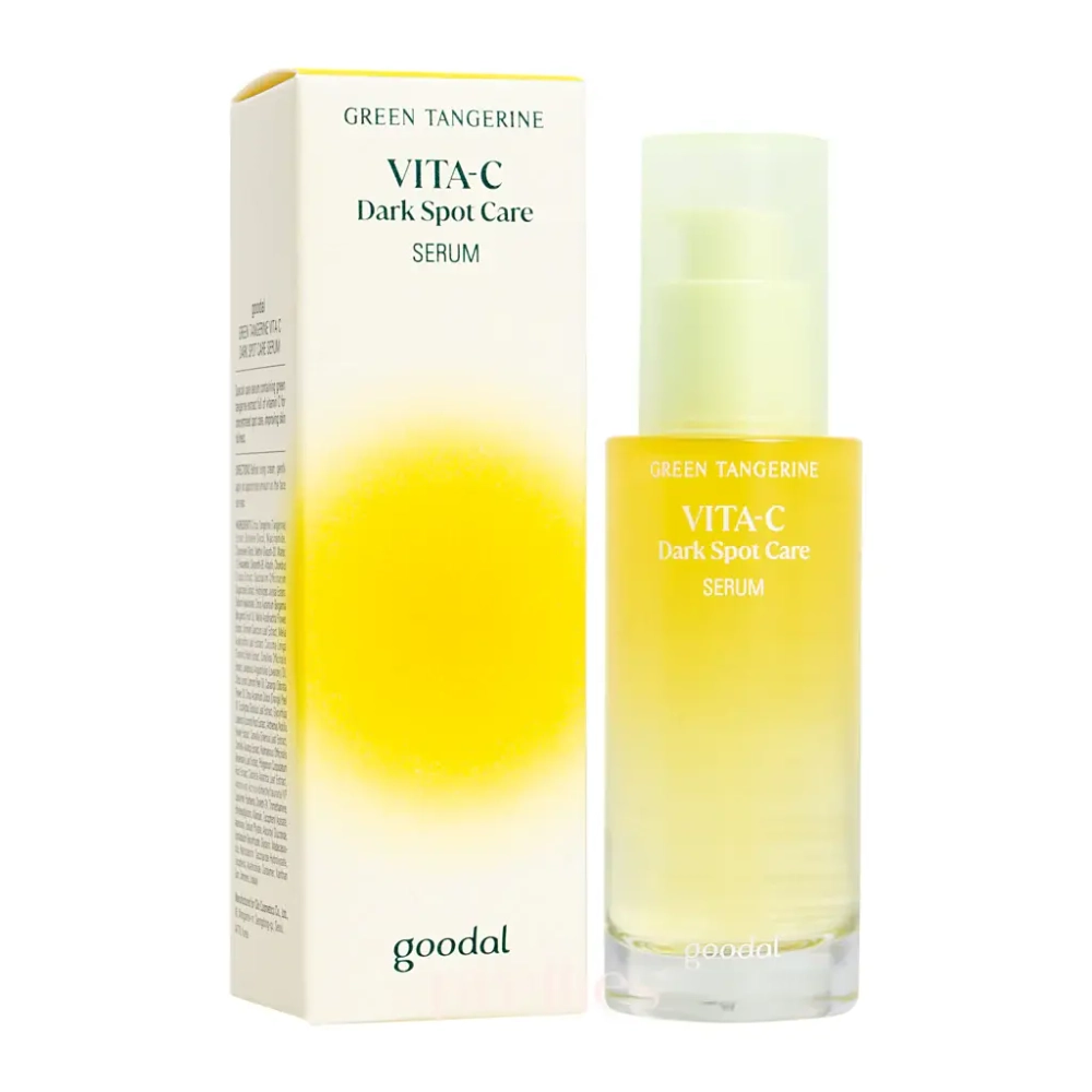 Goodal Green Tangerine Vita C Dark Spot Care Serum осветляющая сыворотка для сияния кожи