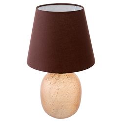 Лампа настольная Speckles, Ø19х32 см, с терракотовым абажуром