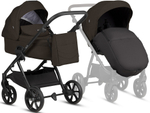 Детская коляска Tutis Leo 3 Plus 4 в 1 с автокреслом Elo Lux EduSky Black и базой 1582203 Brown