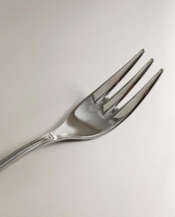 ZARA HOME ВИЛКА ДЛЯ РЫБЫ, СТАЛЬНОЙ СЕРЫЙ