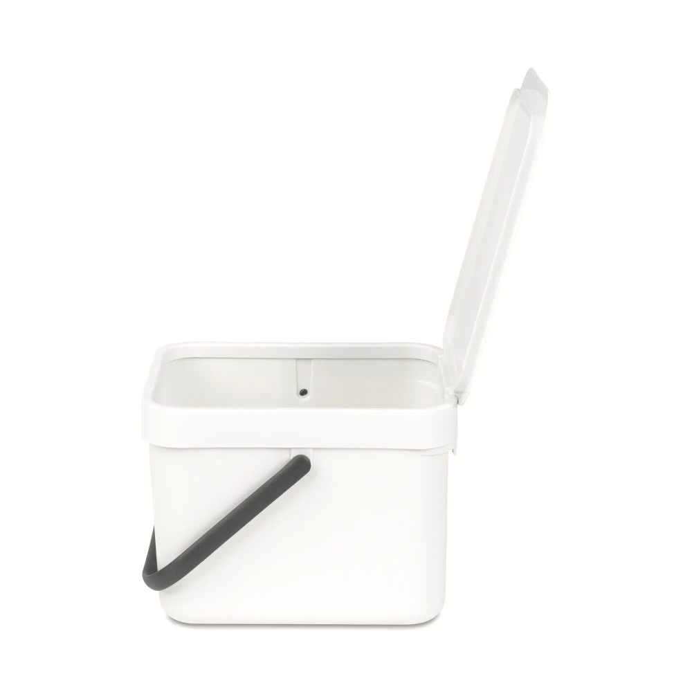 Brabantia Контейнер для сортировки мусора Sort & Go 6л, белый
