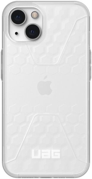 Чехол Uag Civilian для iPhone 13 6.1" прозрачный (Frosted Ice) 11317D110243