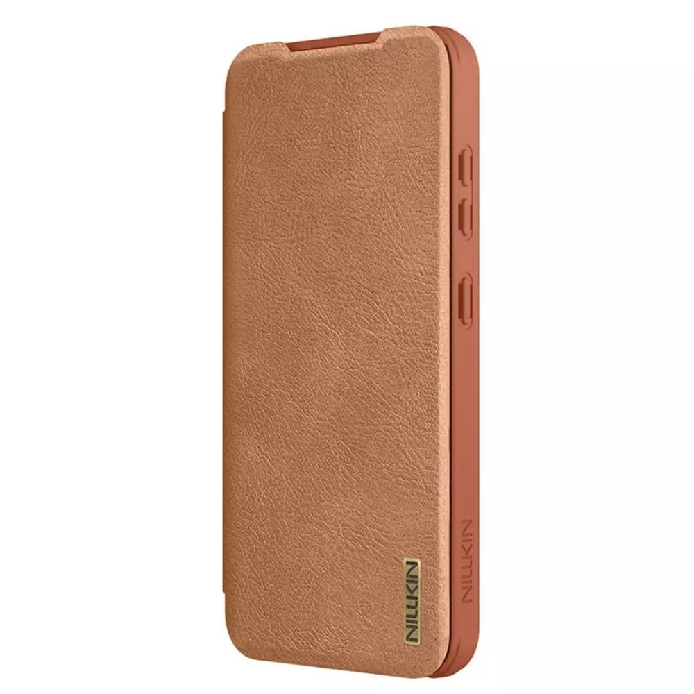 Кожаный чехол-книжка Nillkin Leather Qin Pro для Samsung Galaxy S25