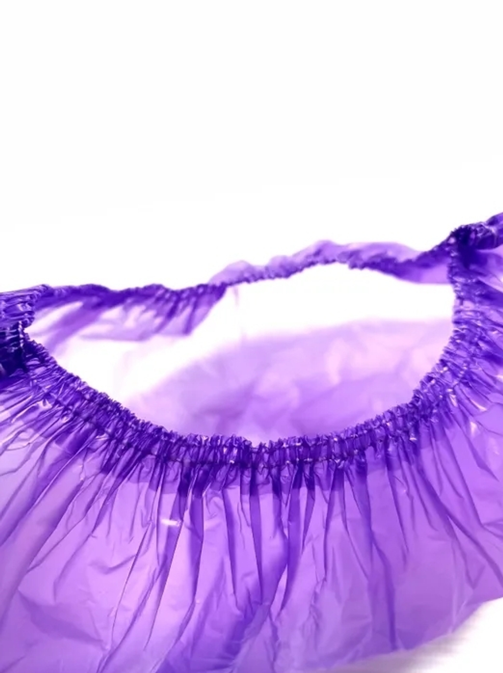 Бахилы Мега прочные цветные (с 2-ой резинкой) в евроблоках (2000 шт.), 55 мкр