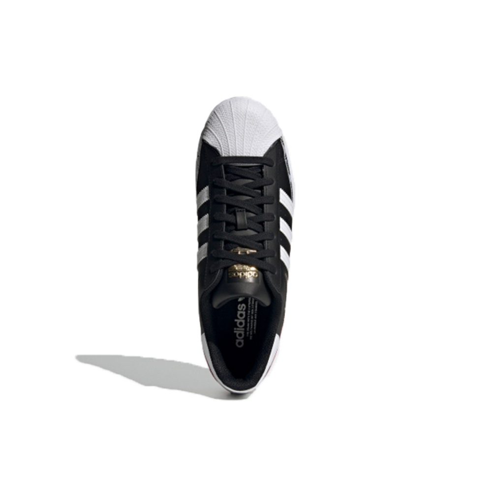 Кроссовки Adidas Originals Superstar Wordmark Heel Stripe Core Black