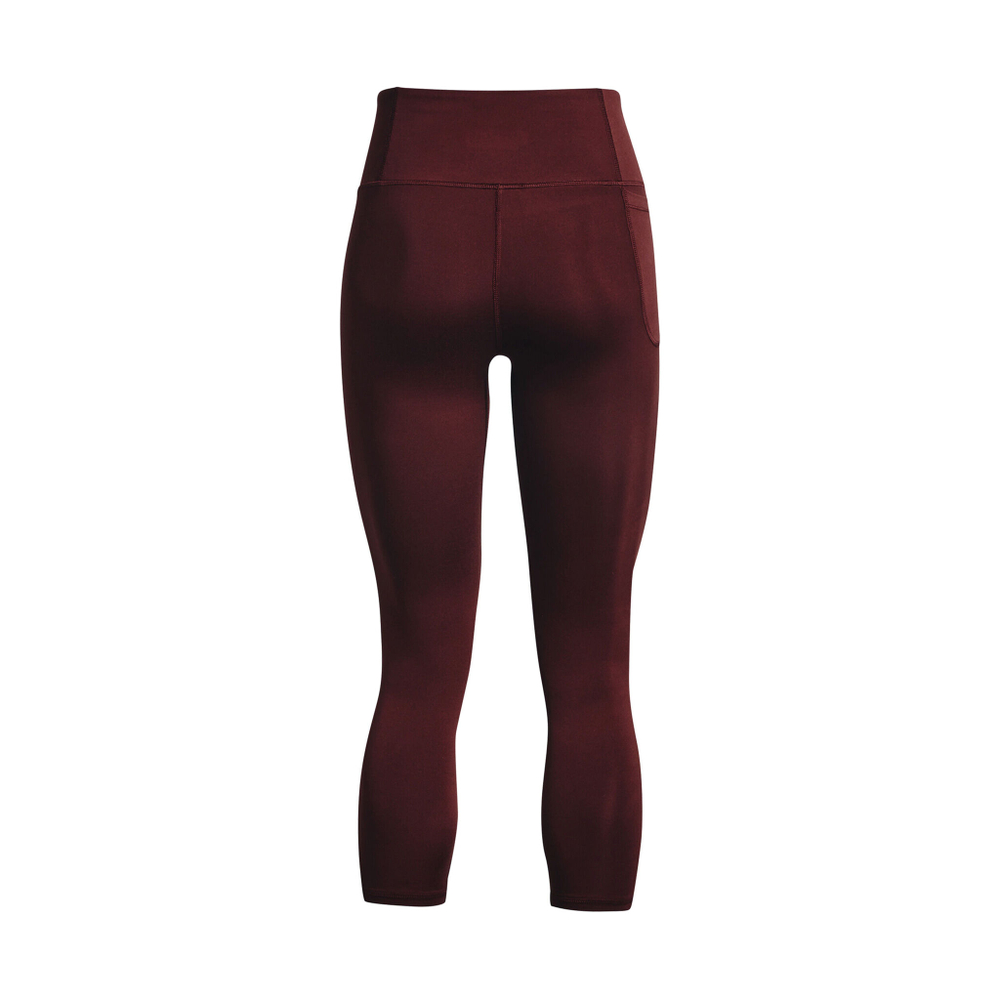 Женские теннисные брюки Under Armour Motion Ankle Tight Women - Dark Red