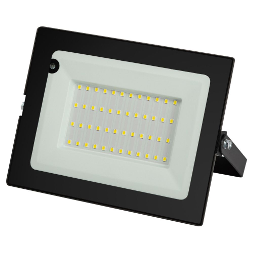 Прожектор светодиодный уличный ЭРА LPR-041-1-65K-050 50Вт 6500К 4000Лм IP65 датчик движения нерегулируемый