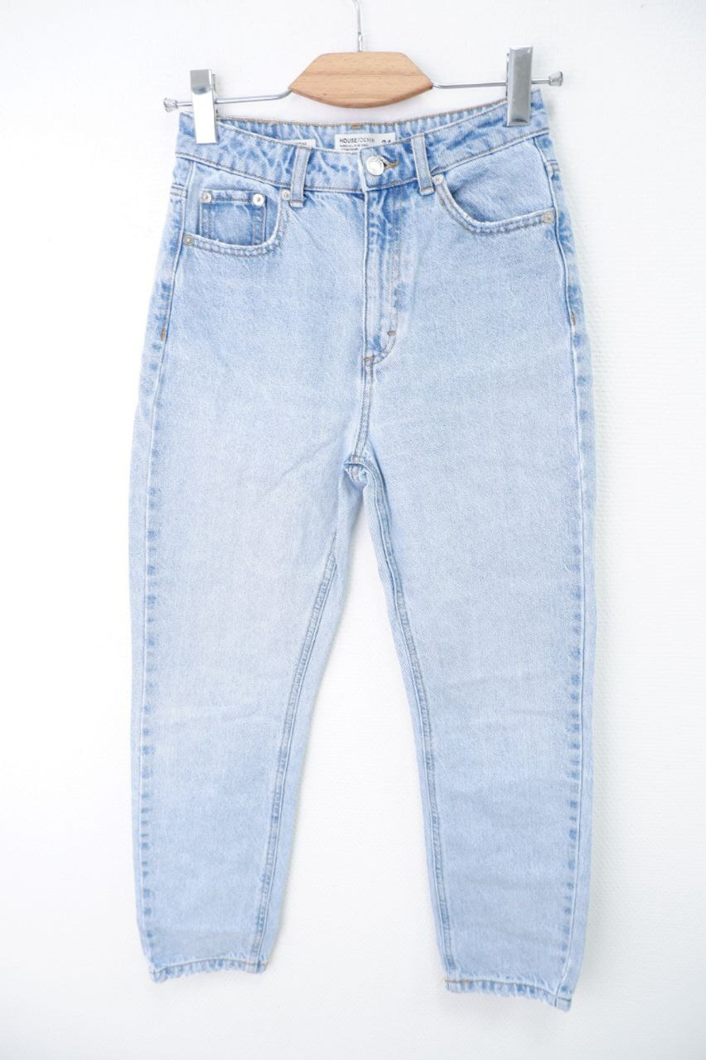 Джинсы светлые 46 размер