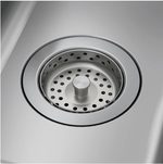 Встраиваемая раковина IKEA BOHOLMEN (БУХОЛЬМЕН), Нержавеющая сталь, 47x30 см