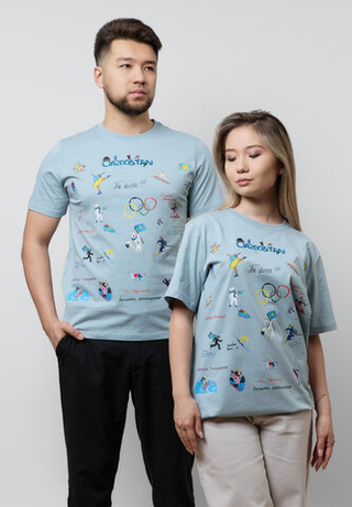 Футболка OLYMPIC CHILD LIGHT BLUE