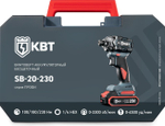 Винтоверт аккумуляторный КВТ SB-20-230 серия ПРОФИ 102590