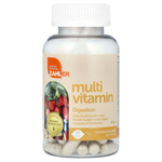 Zahler, Multivitamin Digestion, мультивитаминная добавка для здоровья кишечника, с комплексом для улучшения пищеварения и пробиотиками, 60 капсул