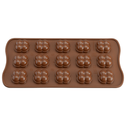 Форма силиконовая для приготовления конфет choco game, 11х24 см