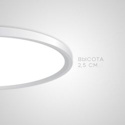 Потолочный Светильник Extraslim D50 Black By Imperiumloft