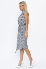 Платье Хьюми (черное/цветы) П13936-35М LT Collection