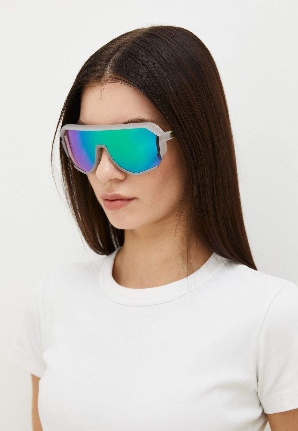 Спортивные очки HILX Newblood / Matt Grey Khaki / Green Lens