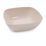 Тарелка Квадро глубокая (бежевый)