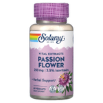 Solaray, Vital Extracts, Passion FLower, 60 растительных капсул