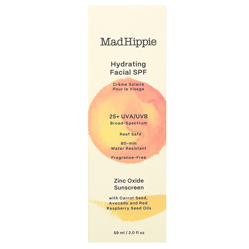 Mad Hippie, увлажняющий крем для лица, с SPF, без отдушки, 59 мл (2 жидк. унции)