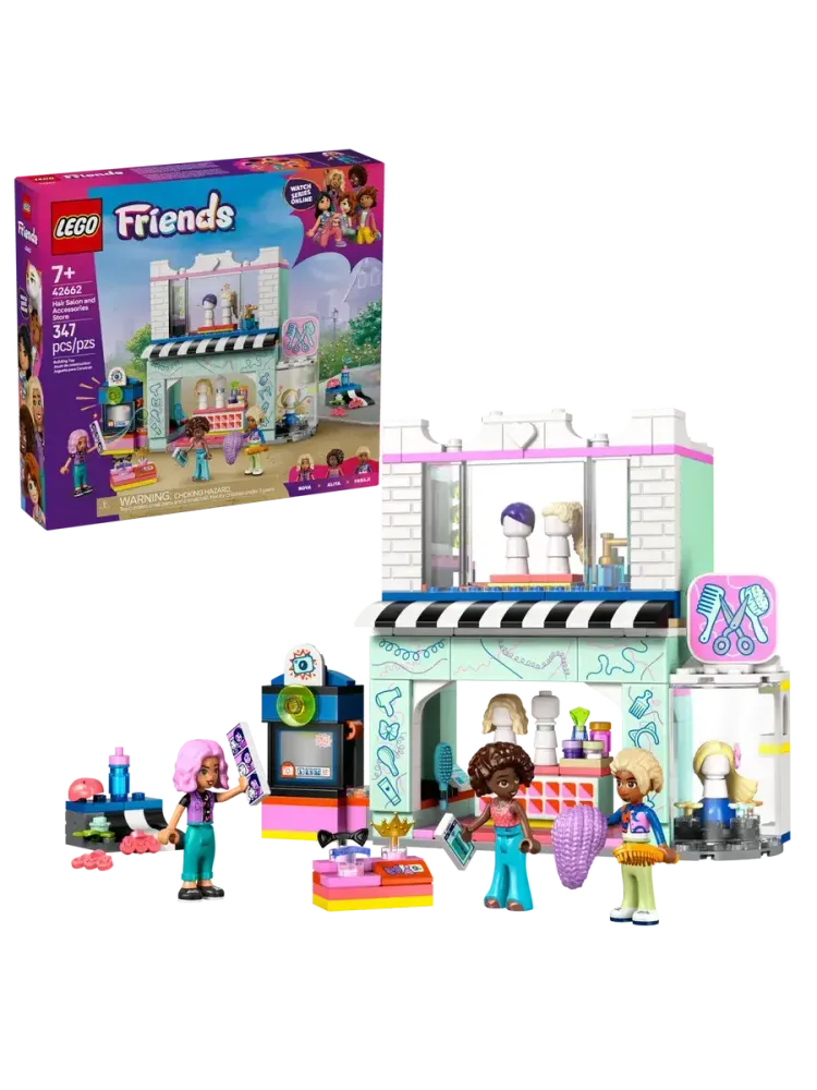 Конструктор Friends 42662 Парикмахерская и магазин