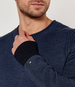 Свитер Tommy Hilfiger - темно-синий(MW0MW36523)