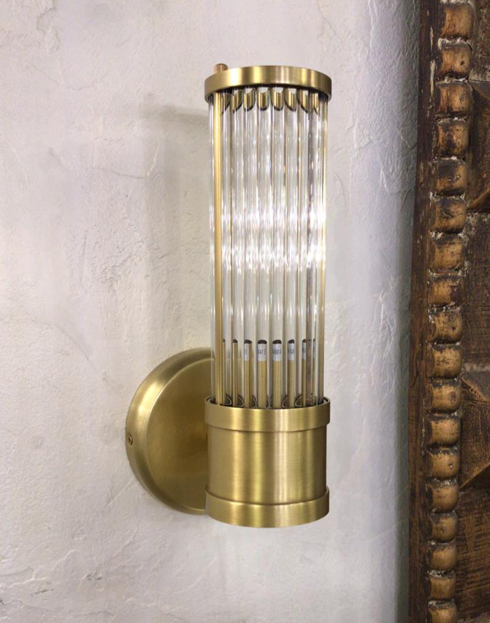 Настенный светильник Allen 1 brass