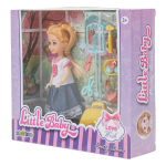 Кукла тип модница с аксесс. коробка 1354