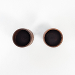 Набор деревянных бокалов (фужеров) из дерева Сибирский кедр