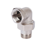 Разъемное соединение (американка) угловое STOUT - 3/4" (ВР/НР, никелированное, металл по металлу)